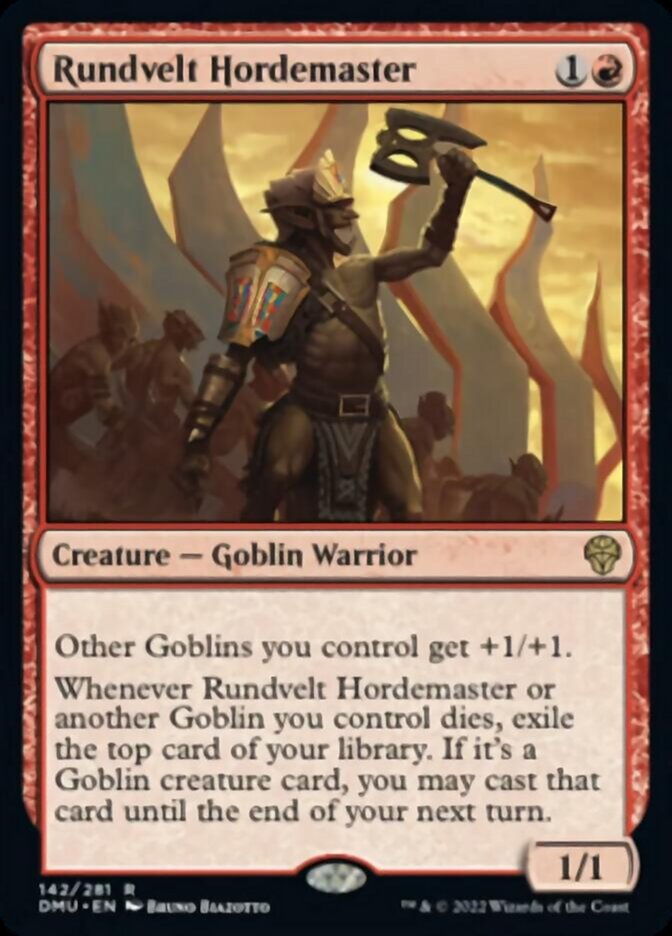 Rundvelt Hordemaster [Dominaria United] | Card Merchant Takapuna