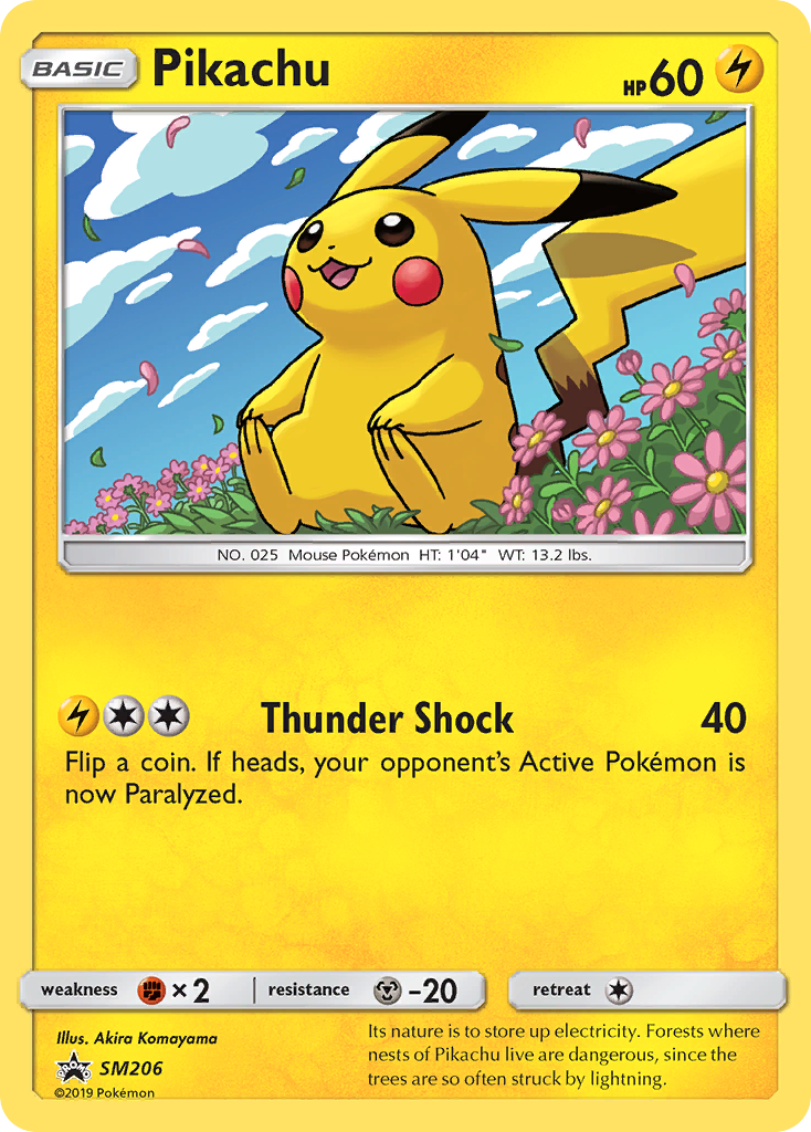 Pikachu (SM206) [Sun & Moon: Black Star Promos] | Card Merchant Takapuna