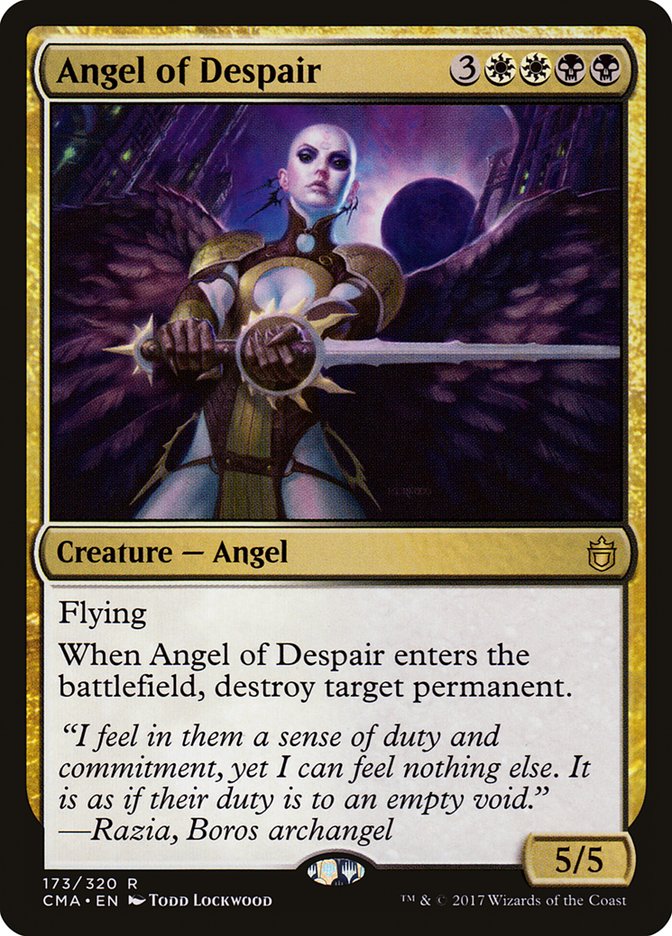 Angel of Despair [Commander Anthology] | Card Merchant Takapuna