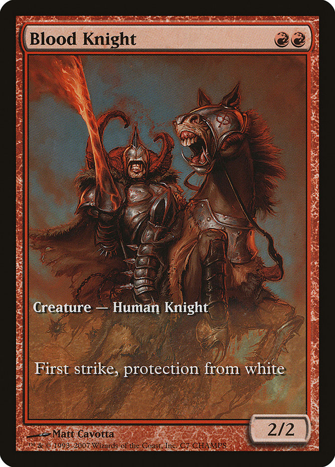 Blood Knight [Champs and States] | Card Merchant Takapuna
