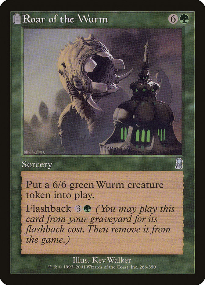 Roar of the Wurm [Odyssey] | Card Merchant Takapuna