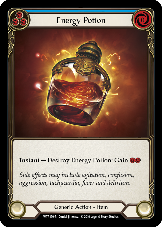 Energy Potion [WTR170-R] (Welcome to Rathe)  Alpha Print Rainbow Foil | Card Merchant Takapuna