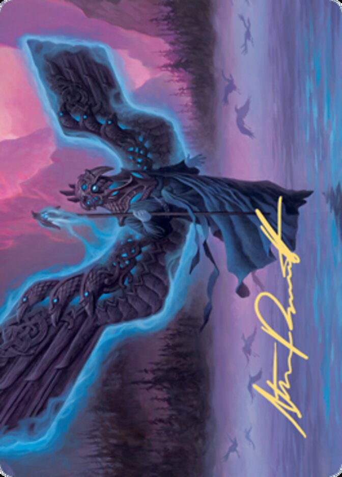 Mistwalker Art Card [Kaldheim Art Series] | Card Merchant Takapuna