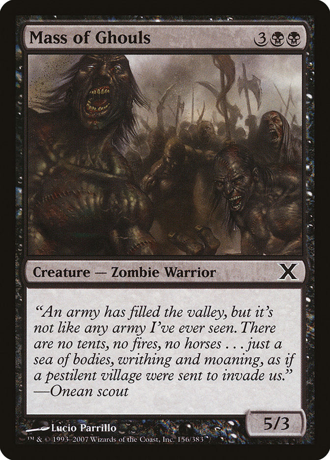 Mass of Ghouls [Tenth Edition] | Card Merchant Takapuna