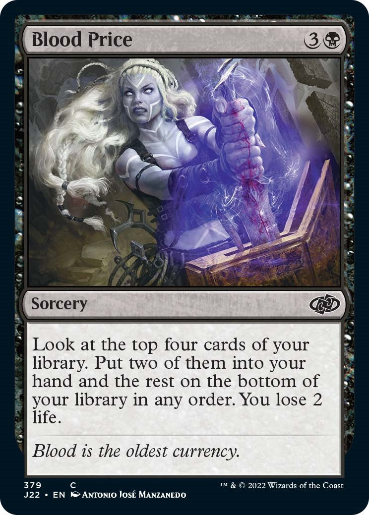 Blood Price [Jumpstart 2022] | Card Merchant Takapuna