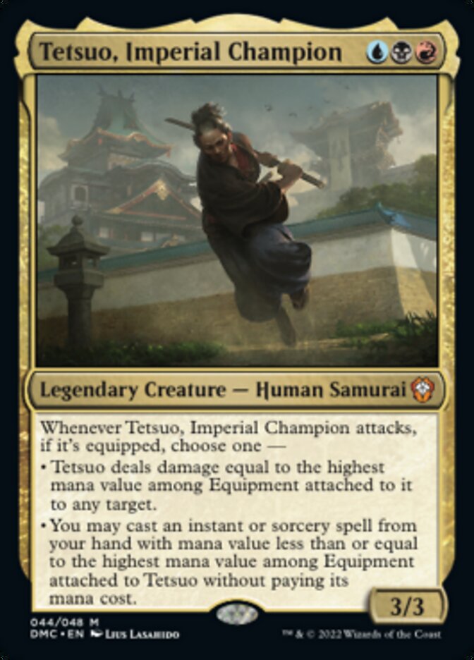 Tetsuo, Imperial Champion [Dominaria United Commander] | Card Merchant Takapuna