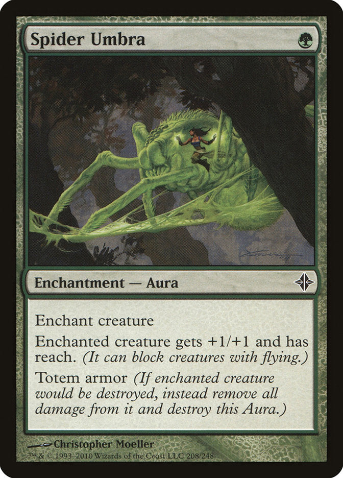 Spider Umbra [Rise of the Eldrazi] | Card Merchant Takapuna