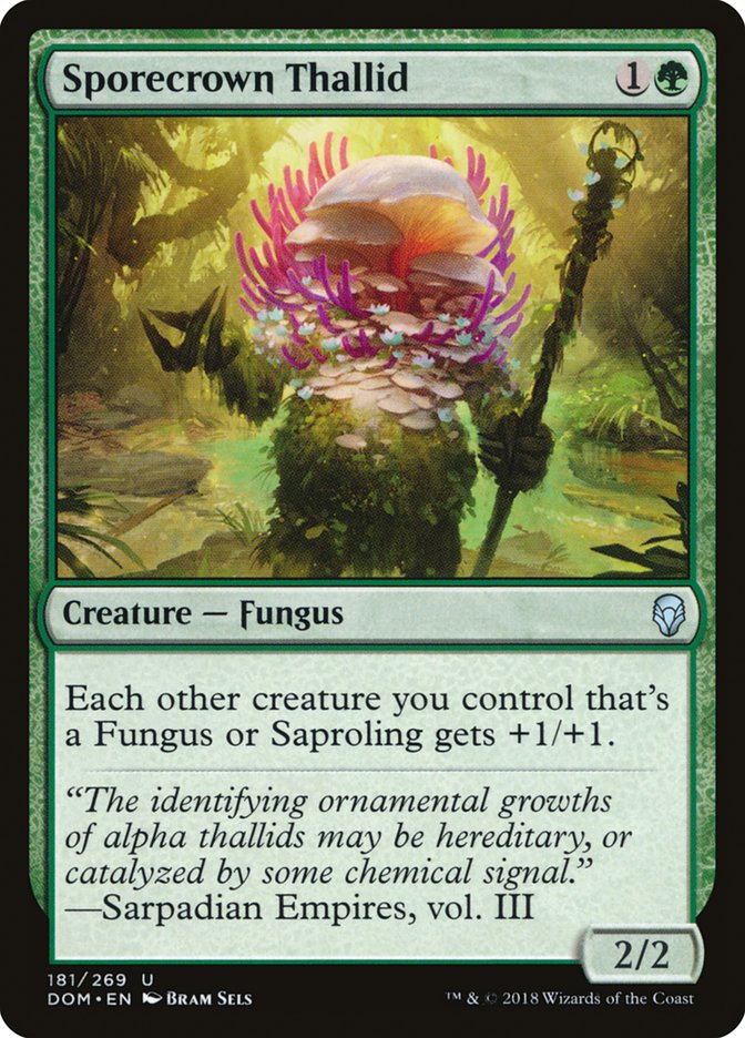 Sporecrown Thallid [Dominaria] | Card Merchant Takapuna