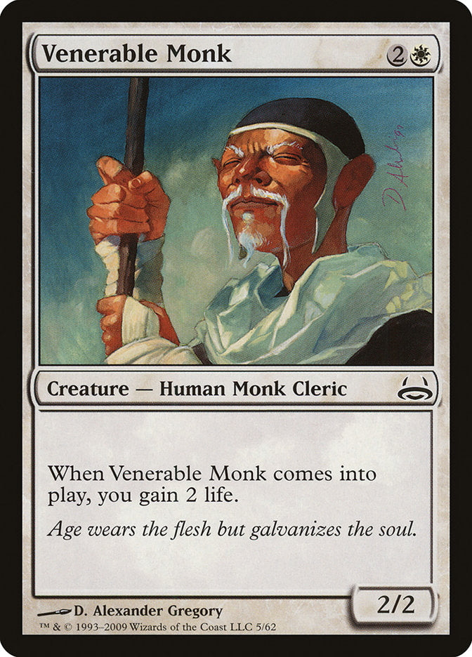 Venerable Monk [Duel Decks: Divine vs. Demonic] | Card Merchant Takapuna