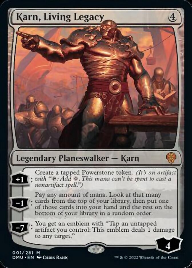 Karn, Living Legacy [Dominaria United] | Card Merchant Takapuna