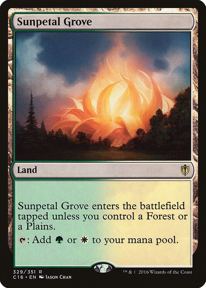 Sunpetal Grove [Commander 2016] | Card Merchant Takapuna