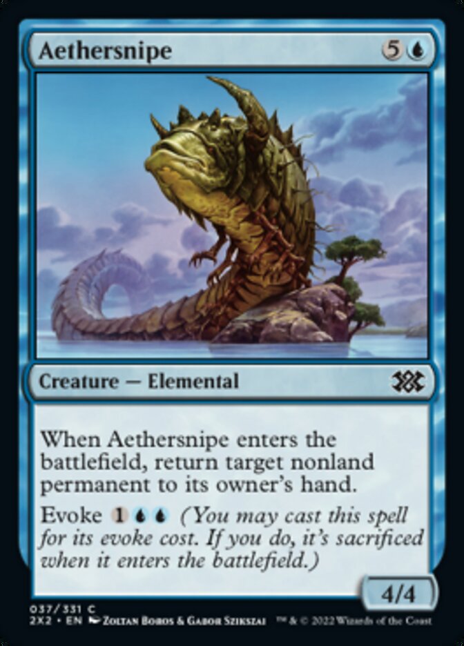 Aethersnipe [Double Masters 2022] | Card Merchant Takapuna