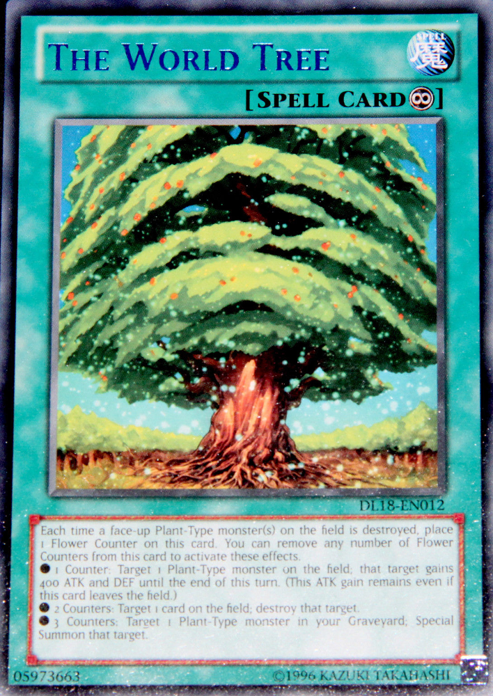 The World Tree (Blue) [DL18-EN012] Rare | Card Merchant Takapuna