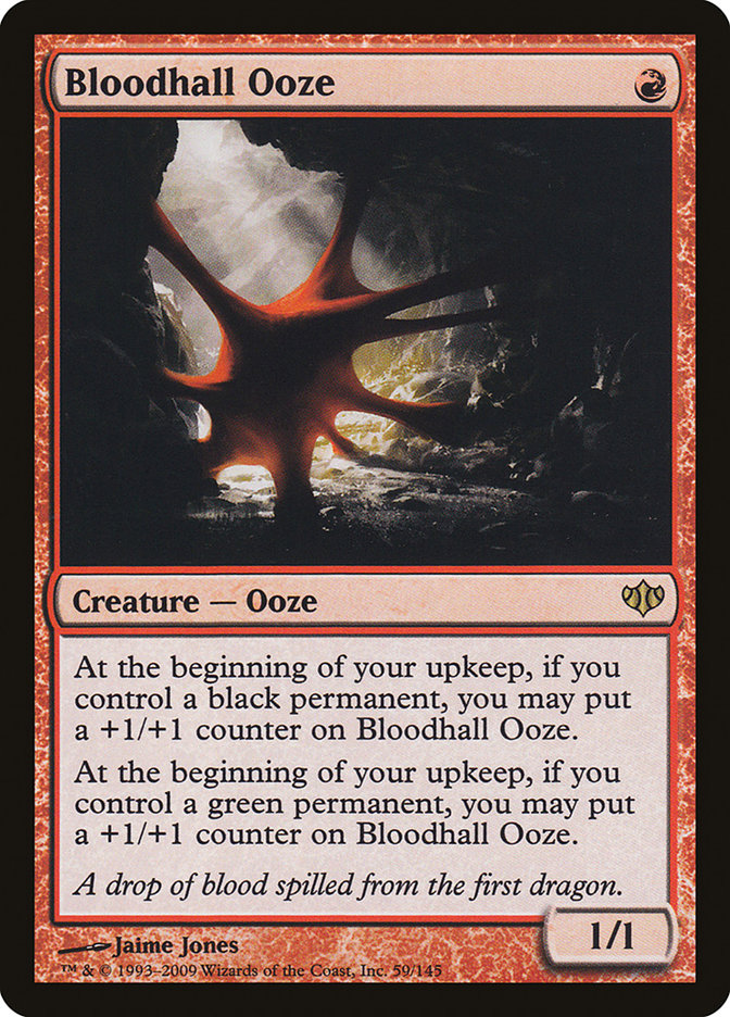 Bloodhall Ooze [Conflux] | Card Merchant Takapuna