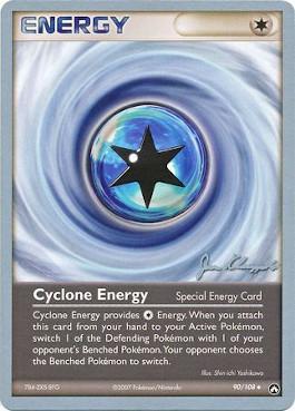 Cyclone Energy (90/108) (Psychic Lock - Jason Klaczynski) [World Championships 2008] | Card Merchant Takapuna