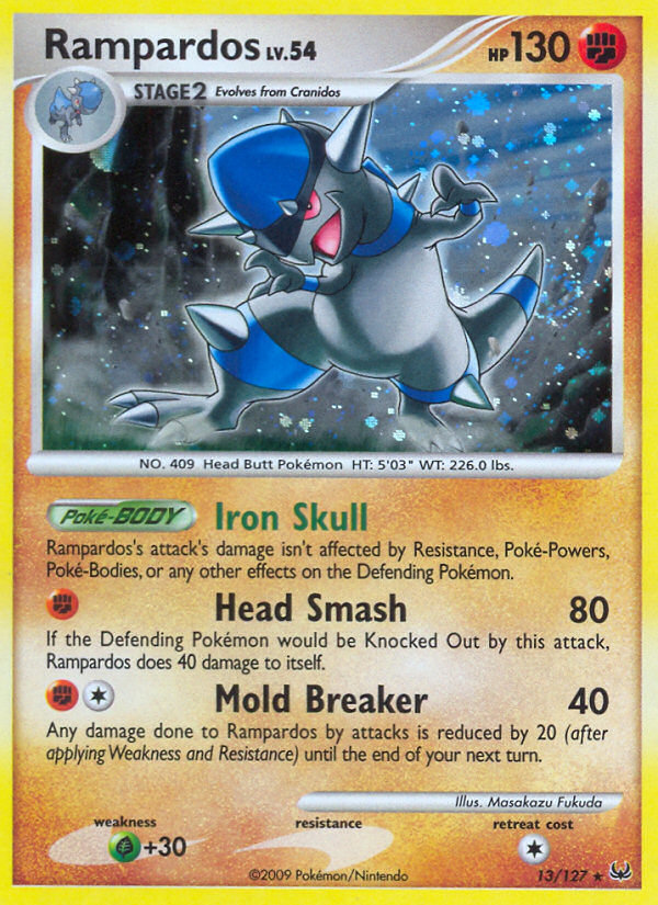 Rampardos (13/127) [Platinum: Base Set] | Card Merchant Takapuna