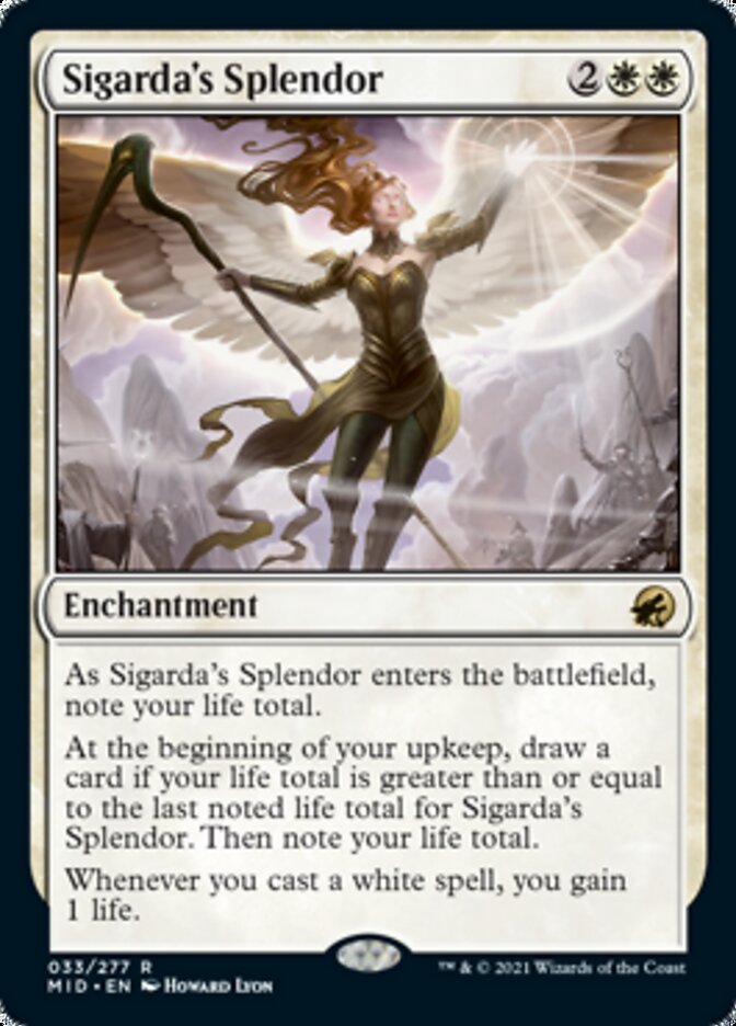 Sigarda's Splendor [Innistrad: Midnight Hunt] | Card Merchant Takapuna