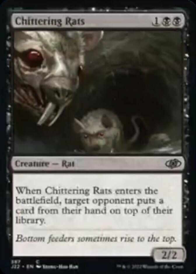 Chittering Rats [Jumpstart 2022] | Card Merchant Takapuna
