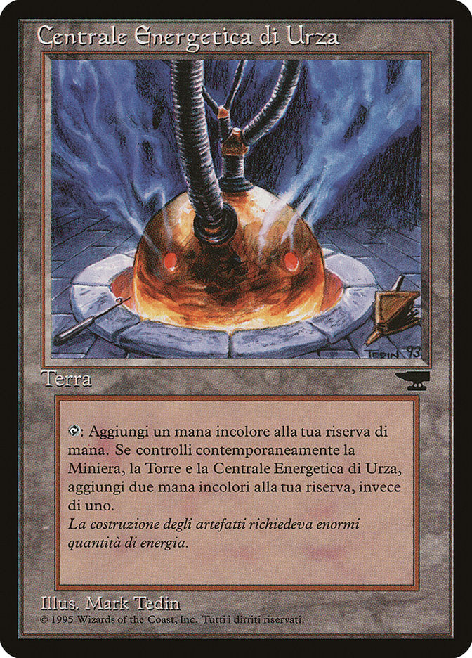 Urza's Power Plant (Columns) (Italian) - "Centrale Energetica di Urza" [Rinascimento] | Card Merchant Takapuna