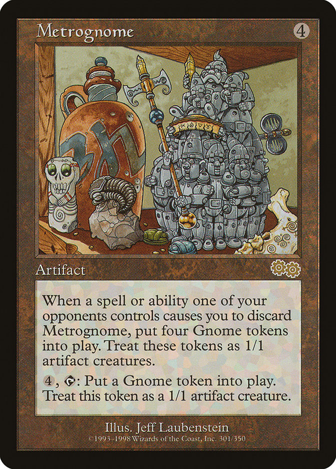 Metrognome [Urza's Saga] | Card Merchant Takapuna
