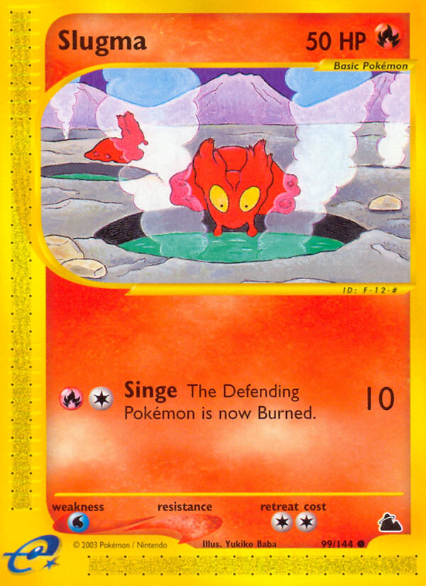 Slugma (99/144) [Skyridge] | Card Merchant Takapuna