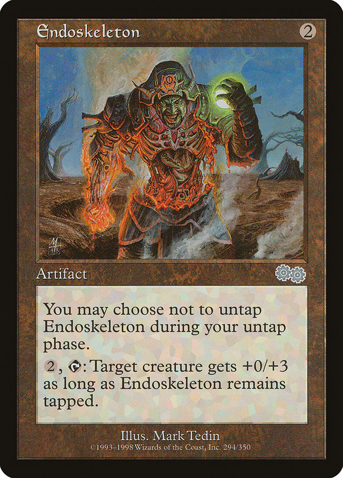 Endoskeleton [Urza's Saga] | Card Merchant Takapuna
