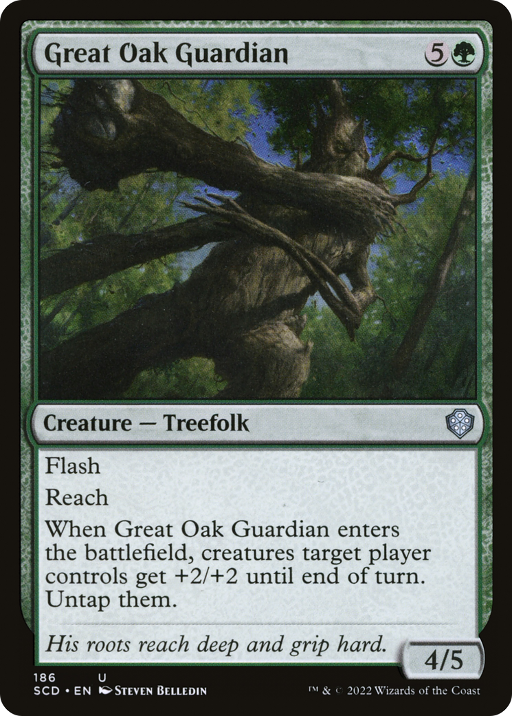 Great Oak Guardian [Starter Commander Decks] | Card Merchant Takapuna