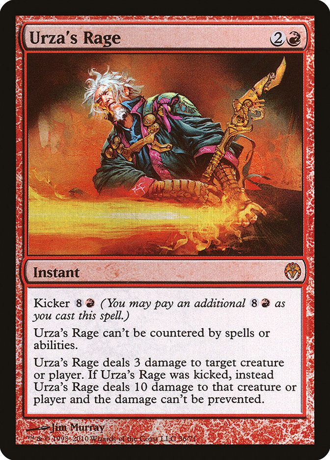 Urza's Rage [Duel Decks: Phyrexia vs. the Coalition] | Card Merchant Takapuna
