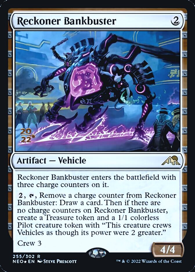 Reckoner Bankbuster [Kamigawa: Neon Dynasty Prerelease Promos] | Card Merchant Takapuna