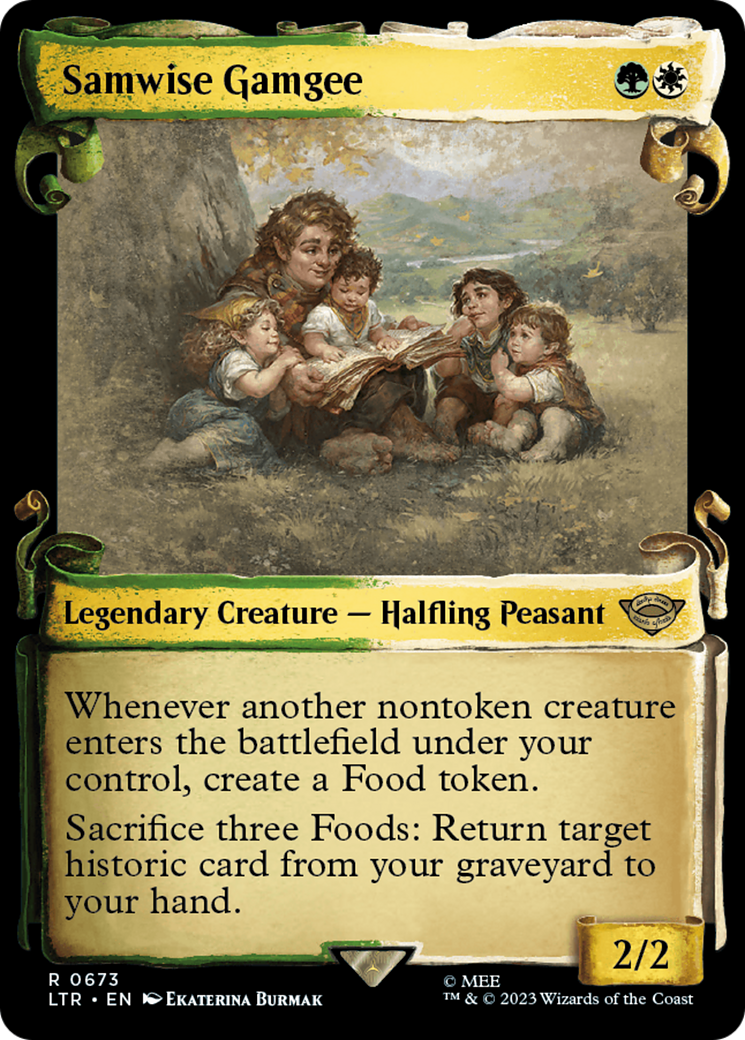 Samwise Gamgee [The Lord of the Rings: Tales of Middle-Earth Showcase Scrolls] | Card Merchant Takapuna
