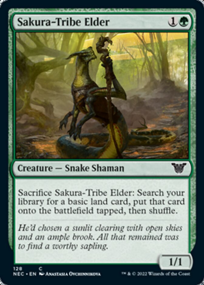 Sakura-Tribe Elder [Kamigawa: Neon Dynasty Commander] | Card Merchant Takapuna