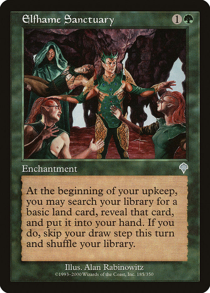 Elfhame Sanctuary [Invasion] | Card Merchant Takapuna