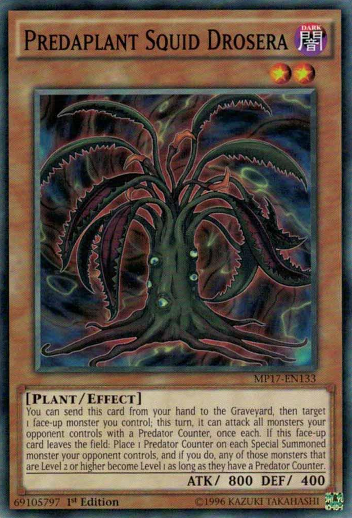 Predaplant Squid Drosera [MP17-EN133] Common | Card Merchant Takapuna