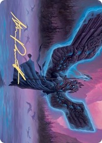 Mistwalker Art Card (Gold-Stamped Signature) [Kaldheim Art Series] | Card Merchant Takapuna