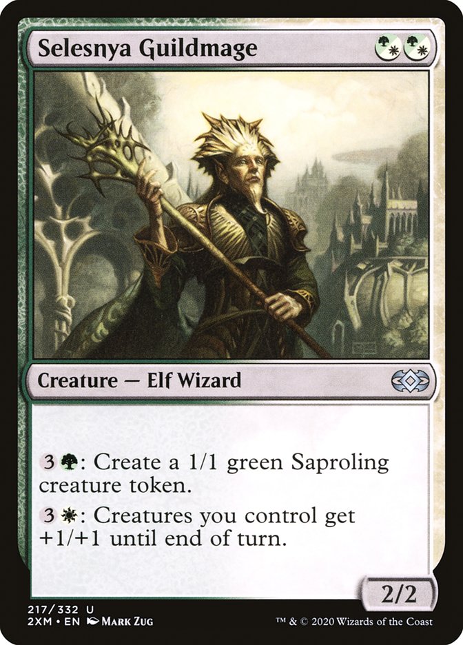 Selesnya Guildmage [Double Masters] | Card Merchant Takapuna