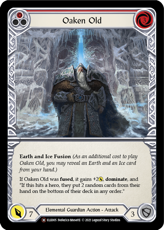 Oaken Old [U-ELE005] (Tales of Aria Unlimited)  Unlimited Normal | Card Merchant Takapuna