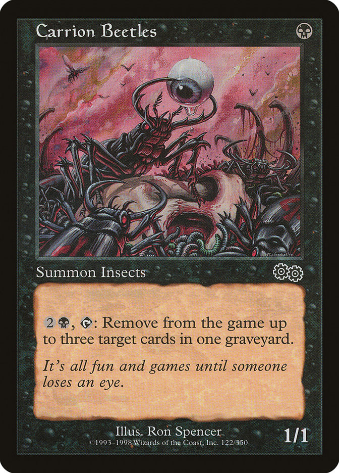 Carrion Beetles [Urza's Saga] | Card Merchant Takapuna