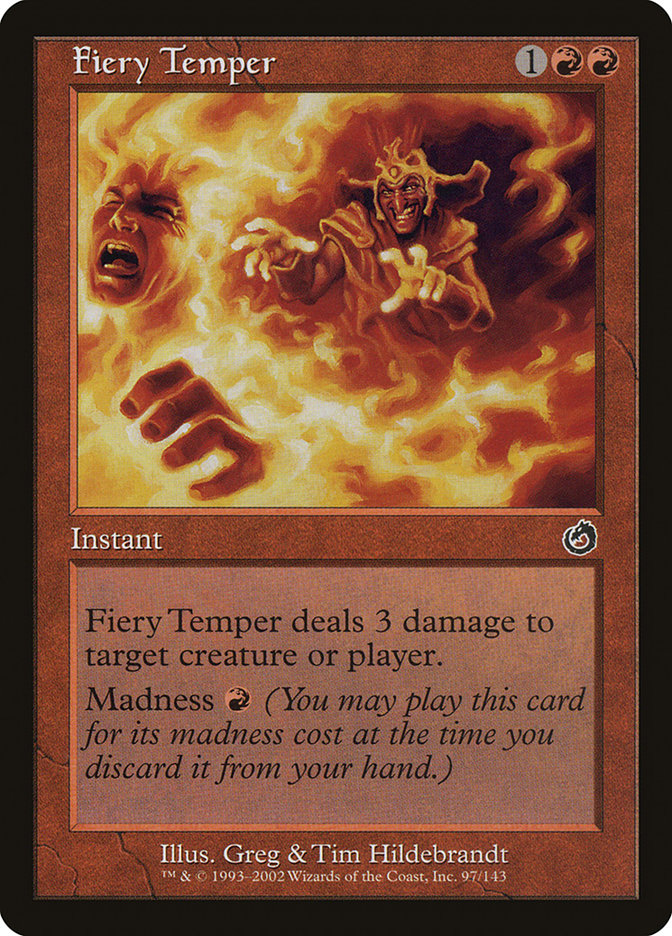 Fiery Temper [Torment] | Card Merchant Takapuna