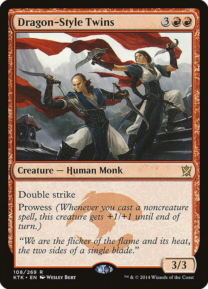 Dragon-Style Twins [Khans of Tarkir] | Card Merchant Takapuna