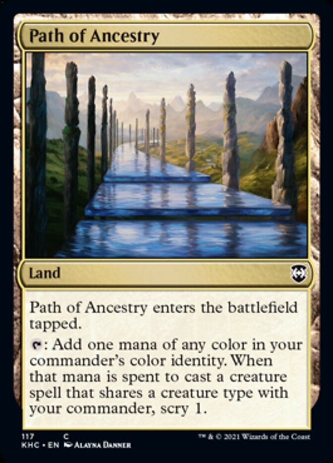 Path of Ancestry [Kaldheim Commander] | Card Merchant Takapuna