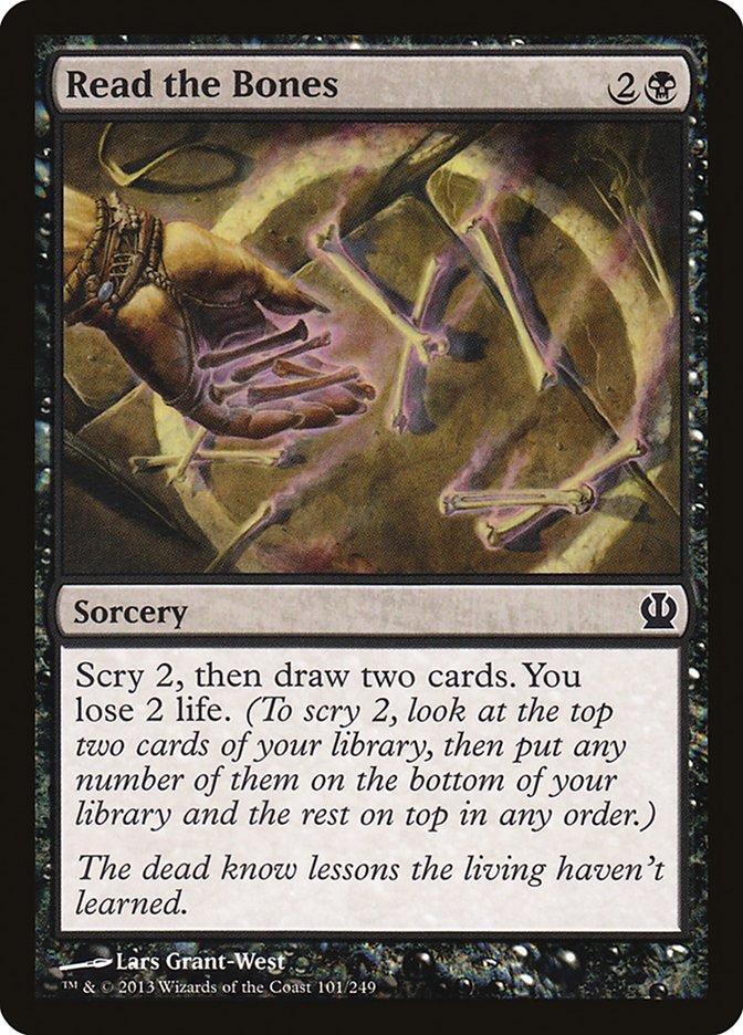Read the Bones [Theros] | Card Merchant Takapuna