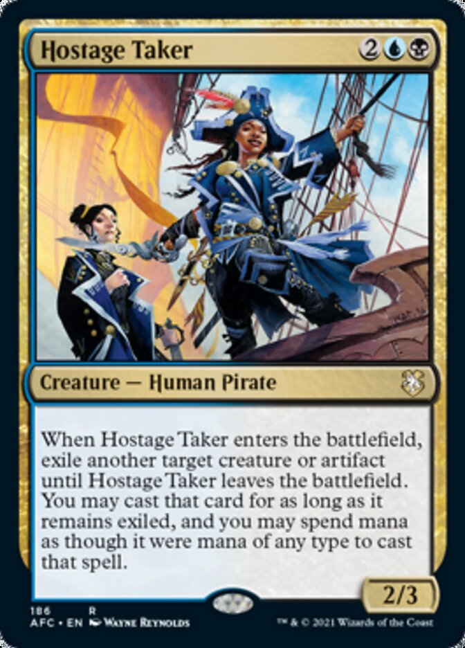 Hostage Taker [Dungeons & Dragons: Adventures in the Forgotten Realms Commander] | Card Merchant Takapuna