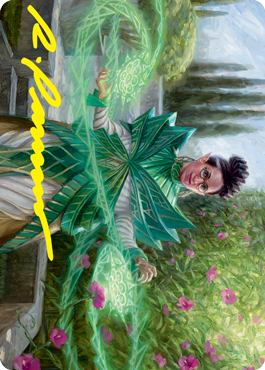 Kianne, Dean of Substance Art Card (Gold-Stamped Signature) [Strixhaven: School of Mages Art Series] | Card Merchant Takapuna