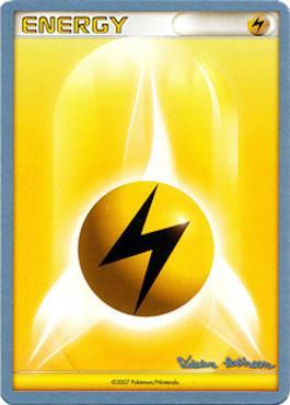 Lightning Energy (Intimidation - Tristan Robinson) [World Championships 2008] | Card Merchant Takapuna
