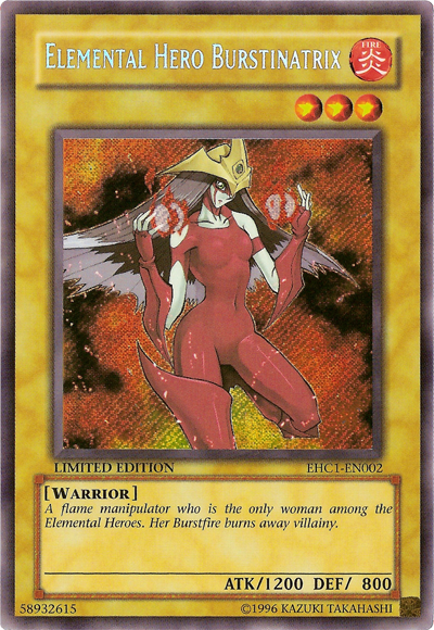 Elemental Hero Burstinatrix [EHC1-EN002] Secret Rare | Card Merchant Takapuna
