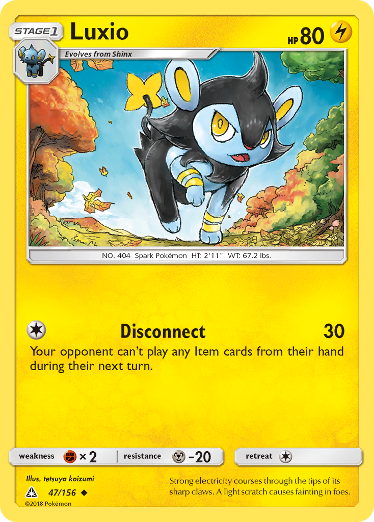 Luxio (47/156) [Sun & Moon: Ultra Prism] | Card Merchant Takapuna