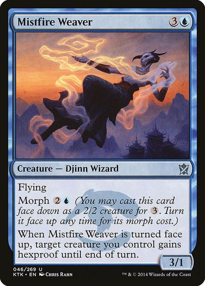 Mistfire Weaver [Khans of Tarkir] | Card Merchant Takapuna