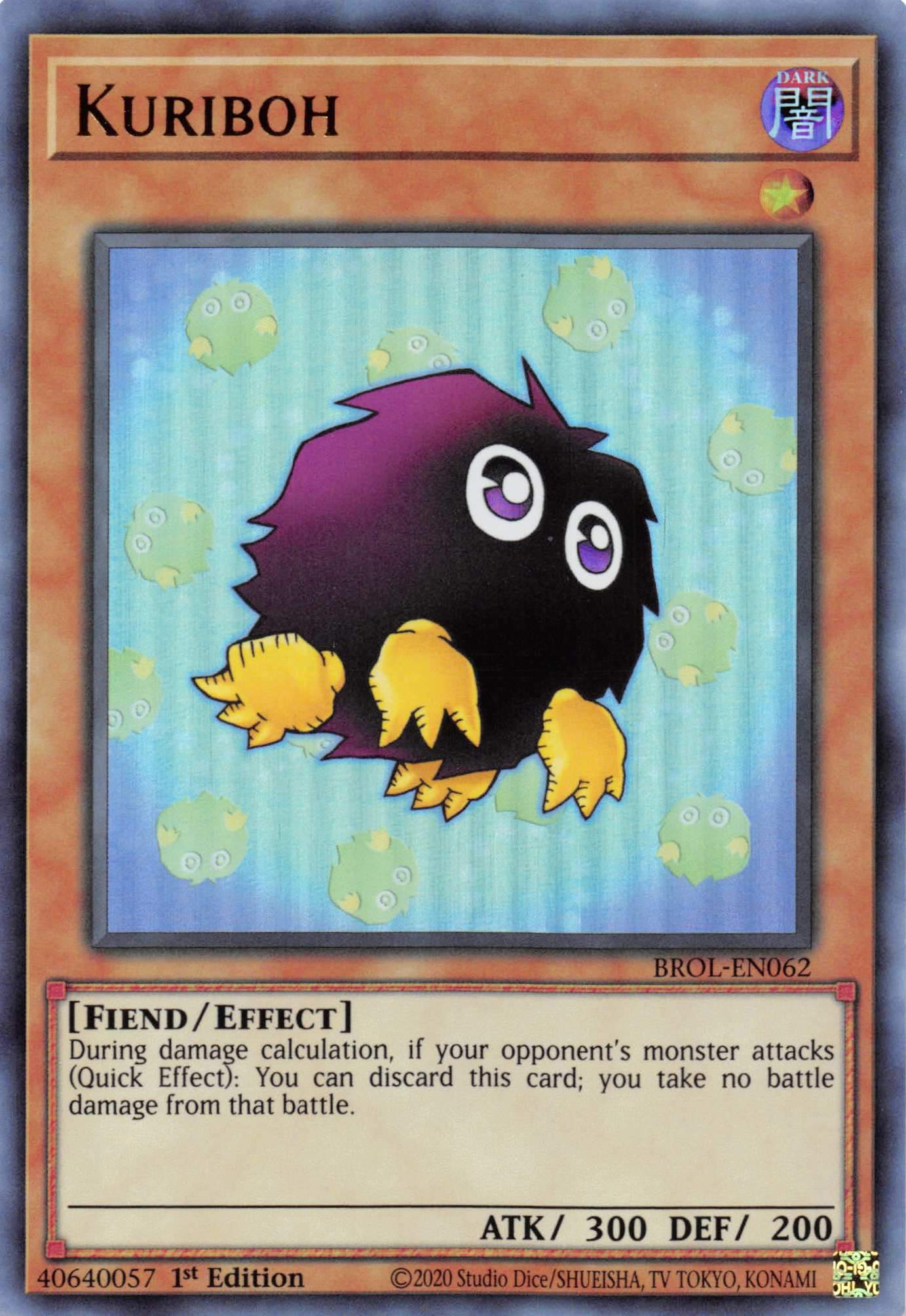 Kuriboh [BROL-EN062] Ultra Rare | Card Merchant Takapuna