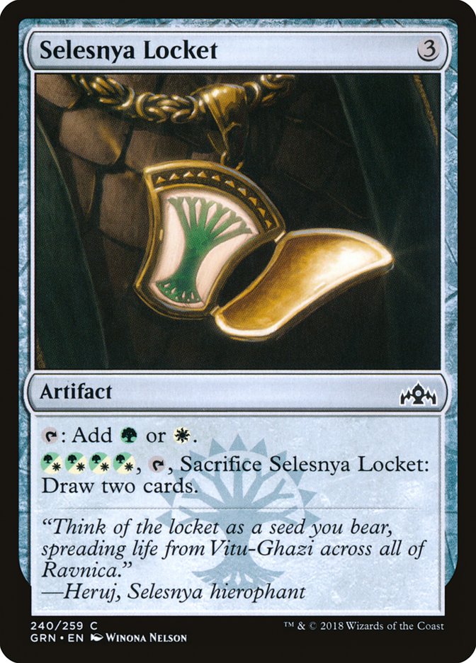Selesnya Locket [Guilds of Ravnica] | Card Merchant Takapuna