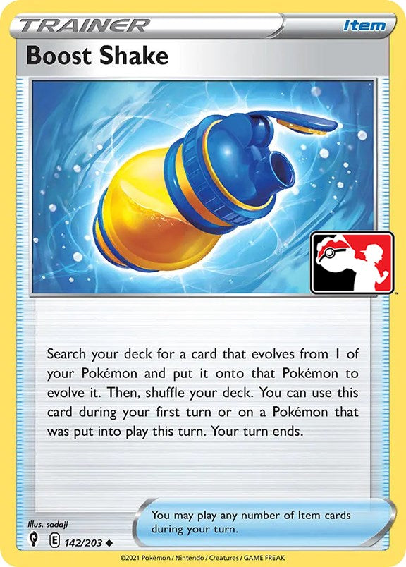 Boost Shake (142/203) [Prize Pack Series One] | Card Merchant Takapuna